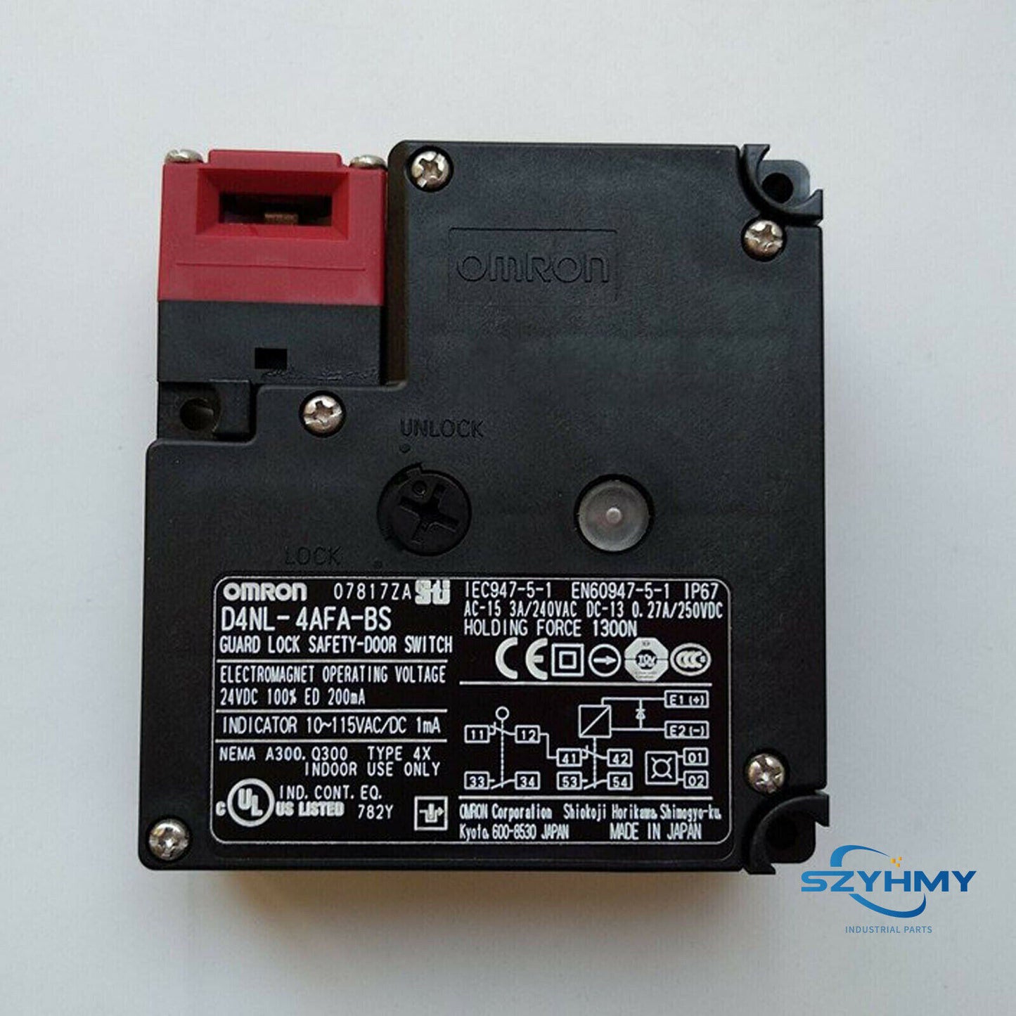 Omron D4NL-4AFA-BS Safety Door Switch for Enhanced Security - OMRON