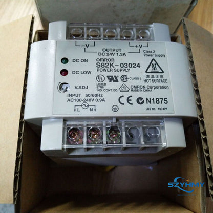 Omron S82K-03024 PLC Module - 1pc New in Box - OMRON