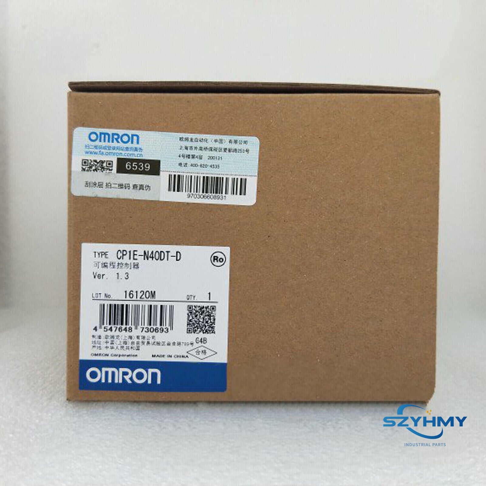 OMRON CP1E-N40DT-D Programmable Controller - Reliable Automation Solution - OMRON