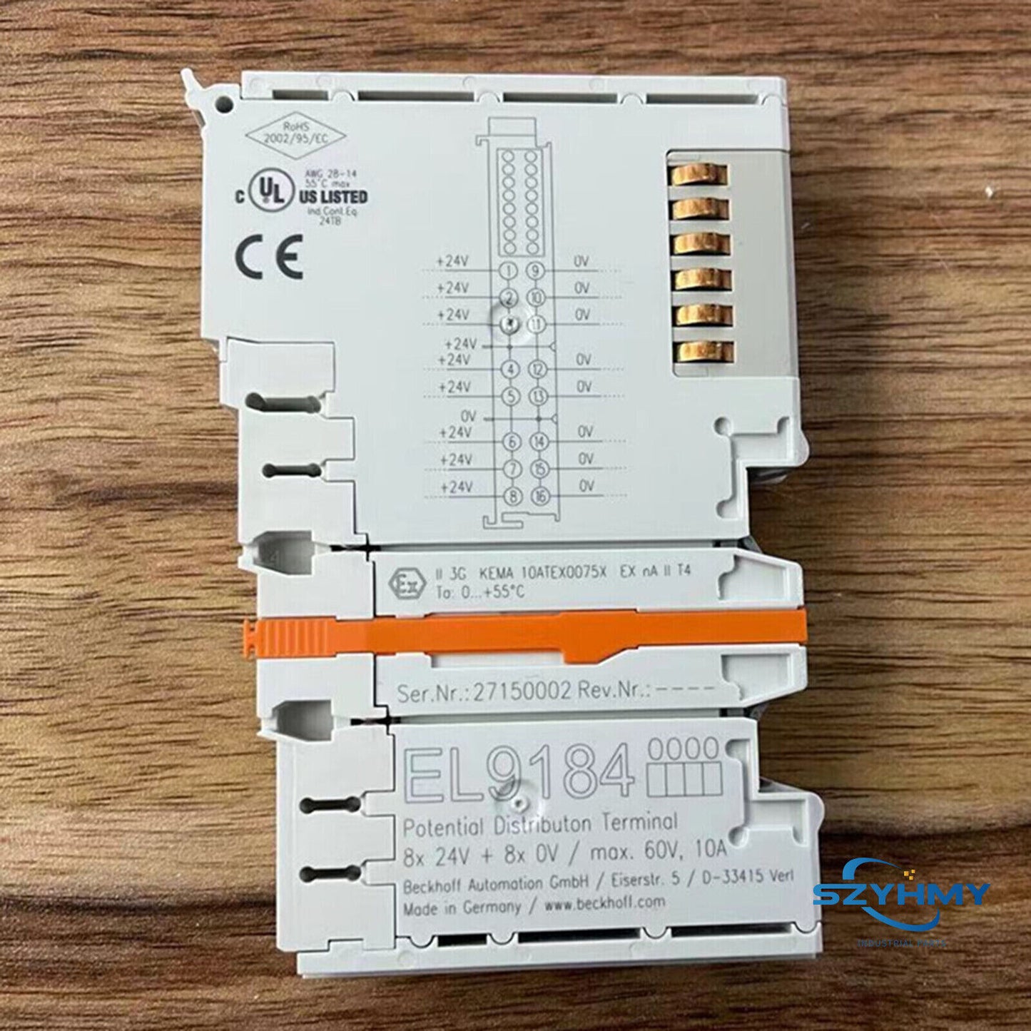 New Beckhoff EL9184 EL 9184 PLC In Box - BECKHOFF