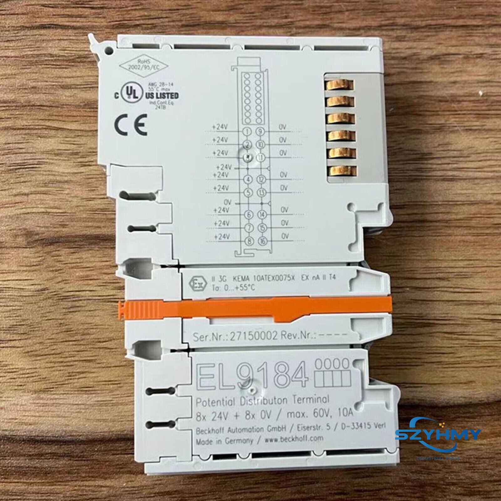 New Beckhoff EL9184 EL 9184 PLC In Box - BECKHOFF