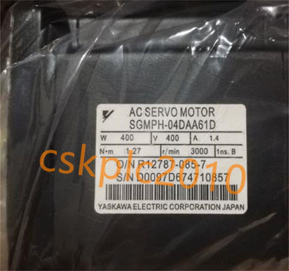 Yaskawa SGMPH-04DAA61D 400W Servo Motor - New in Box - YASKAWA