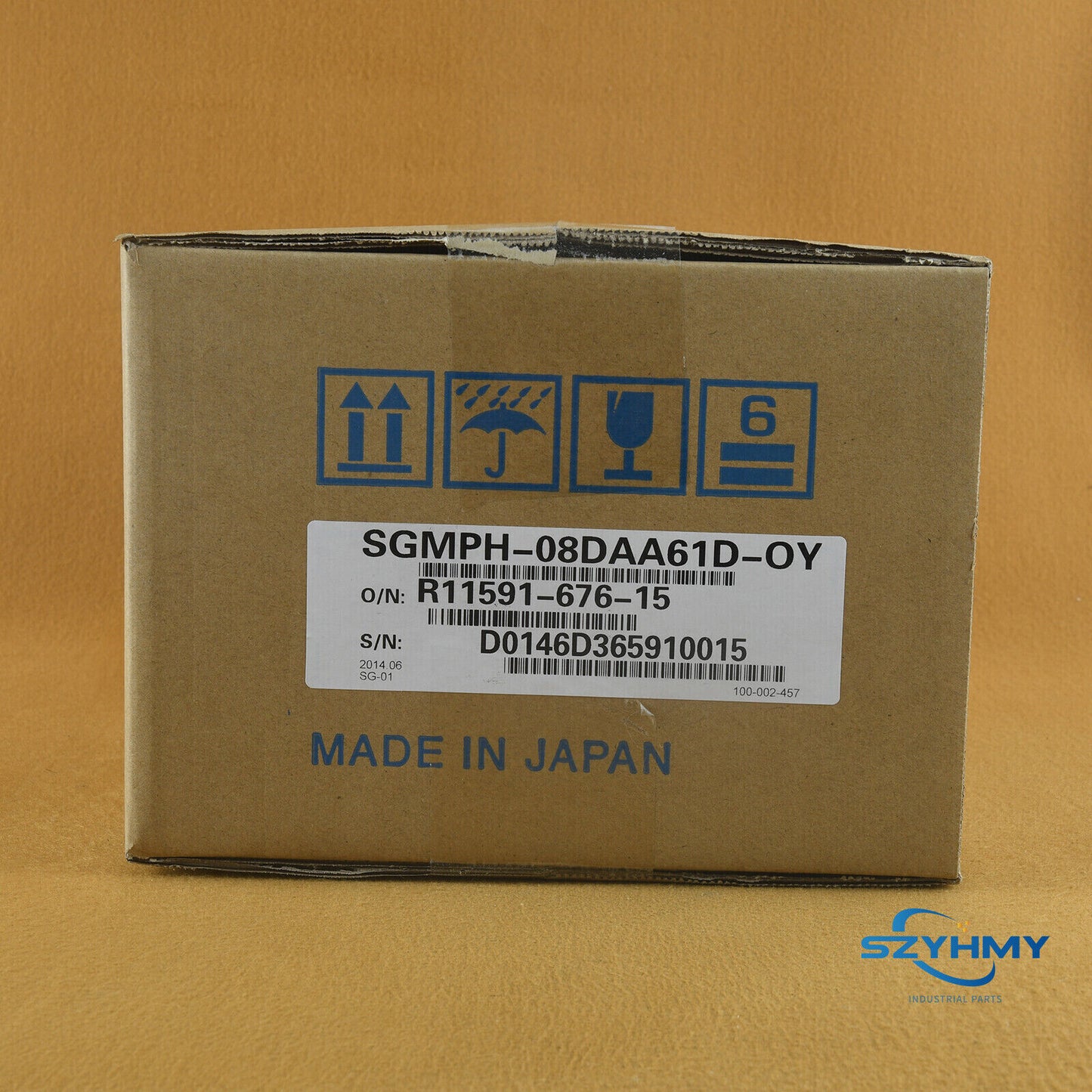 YASKAWA SGMPH-08DAA61D-OY Servo Motor SGMPH08DAA61DOY - YASKAWA