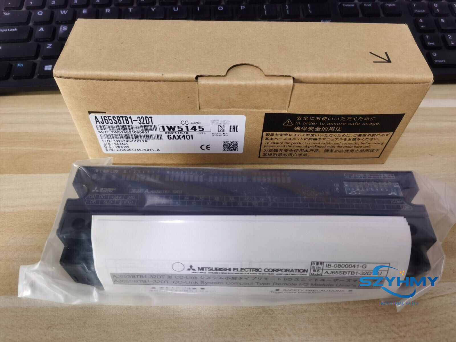 Mitsubishi AJ65SBTB1-32DT Input/Output Unit - Brand New in Box - MITSUBISHI