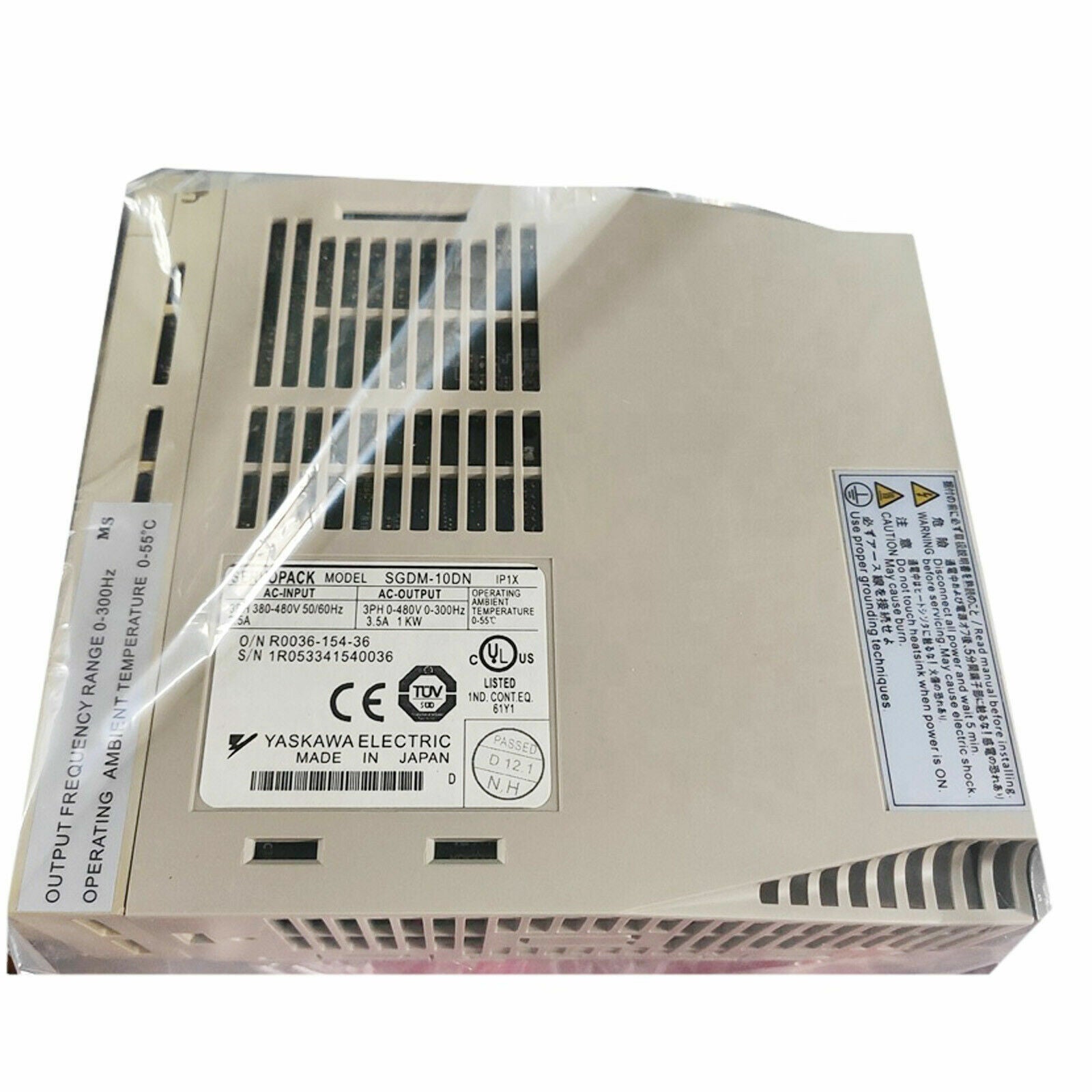 YASKAWA SGDM-10DN Servo Drive - New In Box - High Performance - YASKAWA