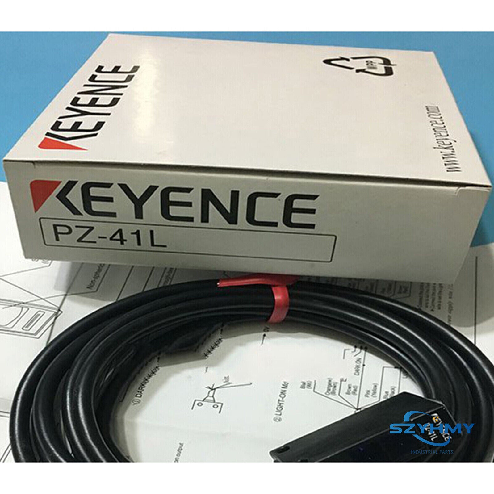 Keyence PZ-41L Photoelectric Switch Sensor - New Model - KEYENCE