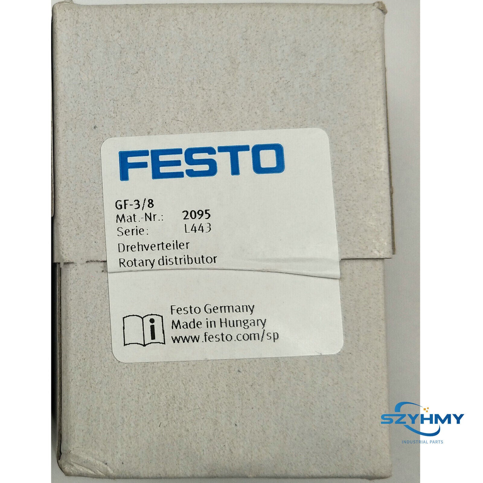 Festo GF-3/8 2095 Rotary Distributor - 1pc New - FESTO