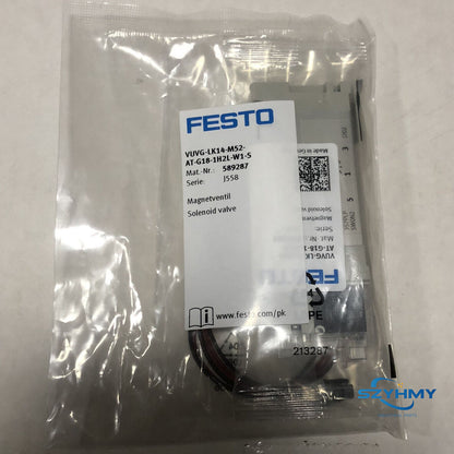 FESTO VUVG-LK14-M52-AT-G18-1H2L-W1-S Solenoid Valve 1PC - FESTO