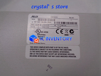 Pelco KBD300A Keyboard Controller for Surveillance Systems - PELCO