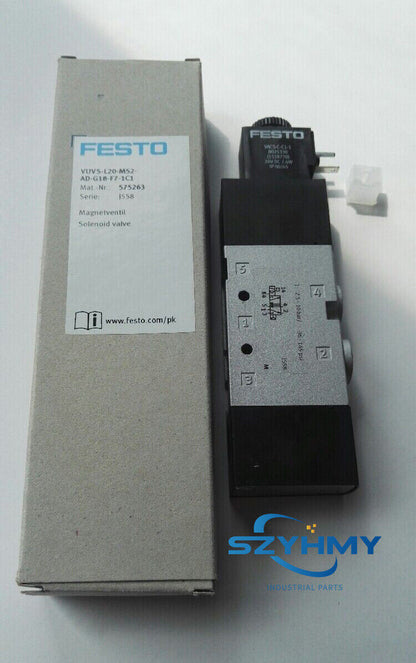 1PC New FESTO VUVS-L20-M52-AD-G18-F7-1C1 575263 Solenoid Valve - FESTO