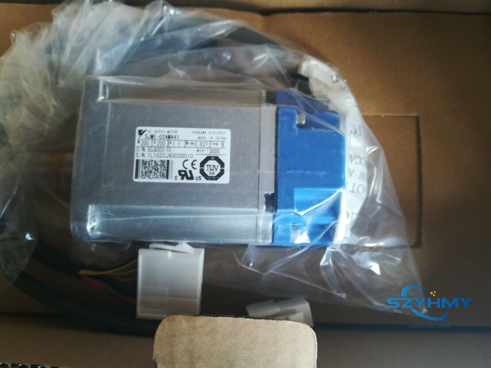 Yaskawa SJME-02AMA41 AC Servo Motor - New in Box - YASKAWA