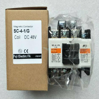 Fuji SC-4-1/G DC48V New Contactor - 1pc in Box - FUJI