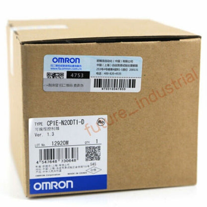 Omron CP1E-N20DT1-D Original PLC CPU Unit for Efficient Automation - OMRON