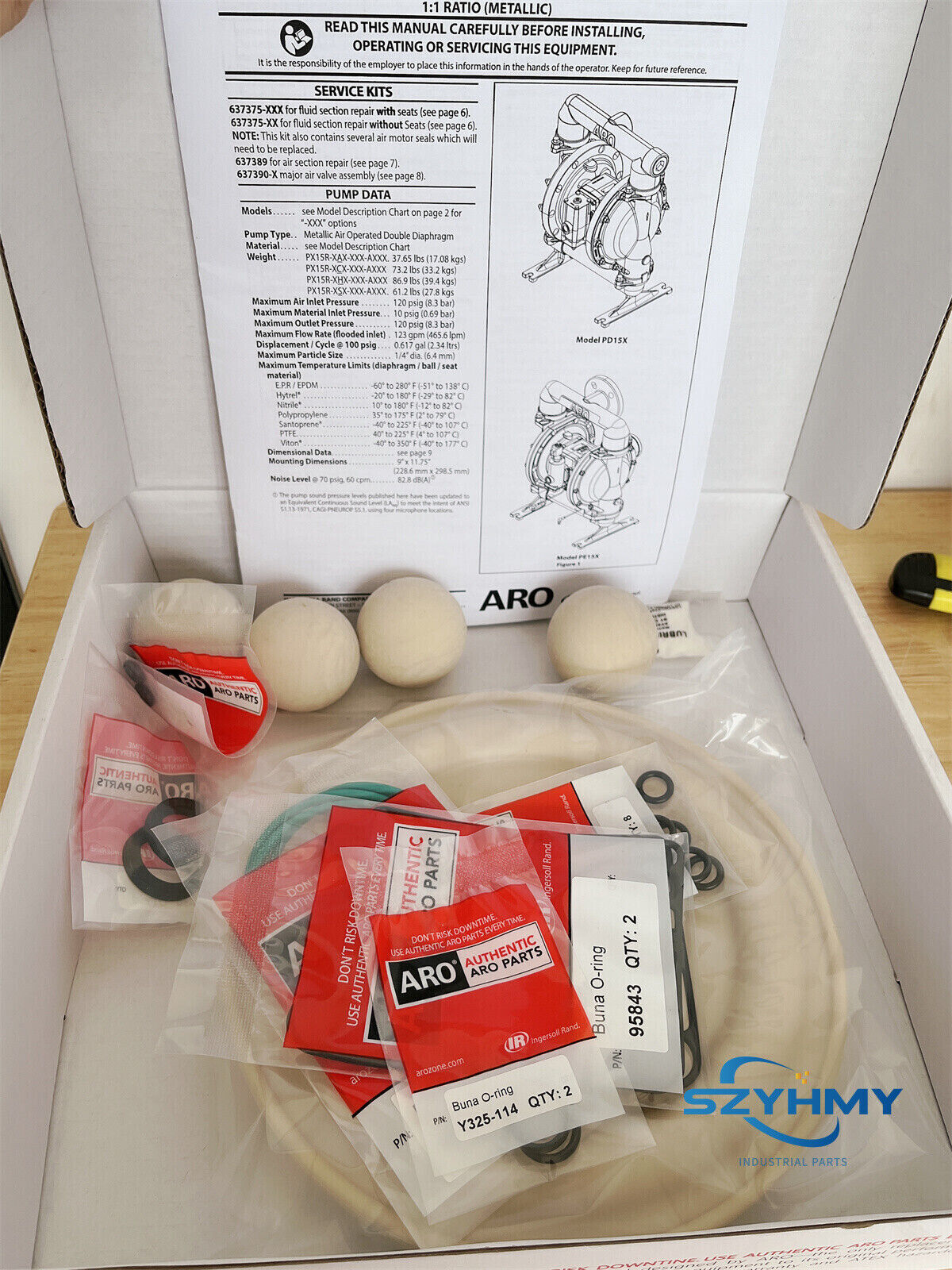 637375-AA Pumps Repair Kit - 1PC New In Box - SCHNEIDER ELECTRIC