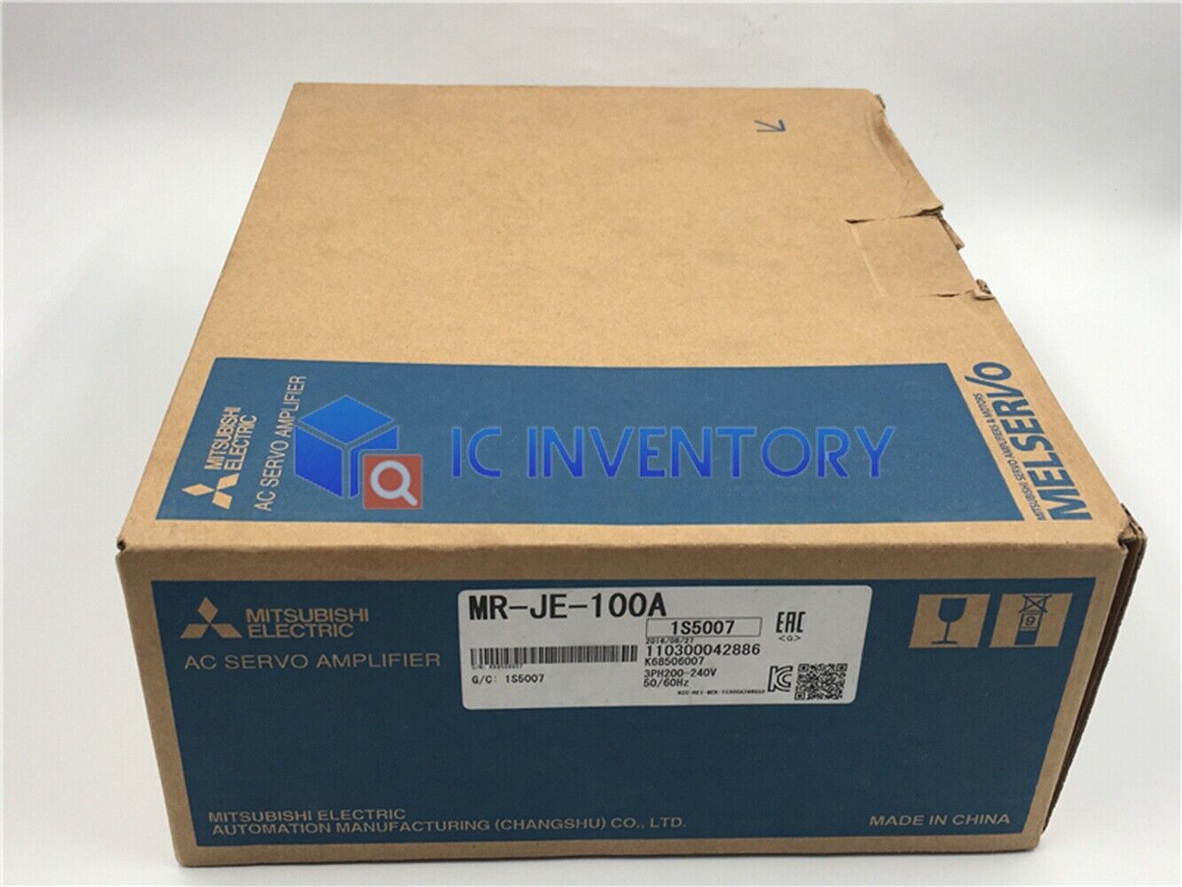 Mitsubishi MR-JE-100A Servo Amplifier - Brand New in Box - MITSUBISHI