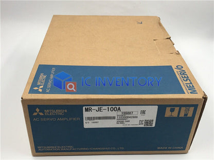 Mitsubishi MR-JE-100A Servo Amplifier - Brand New in Box - MITSUBISHI