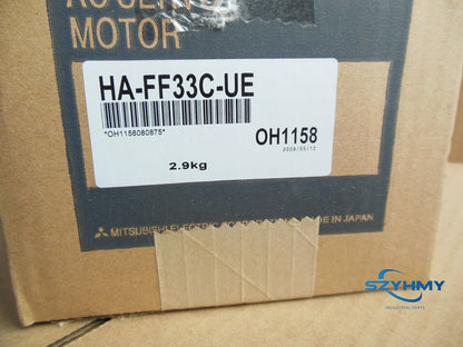 Mitsubishi HA-FF33C-UE AC Servo Motor New In Box - MITSUBISHI