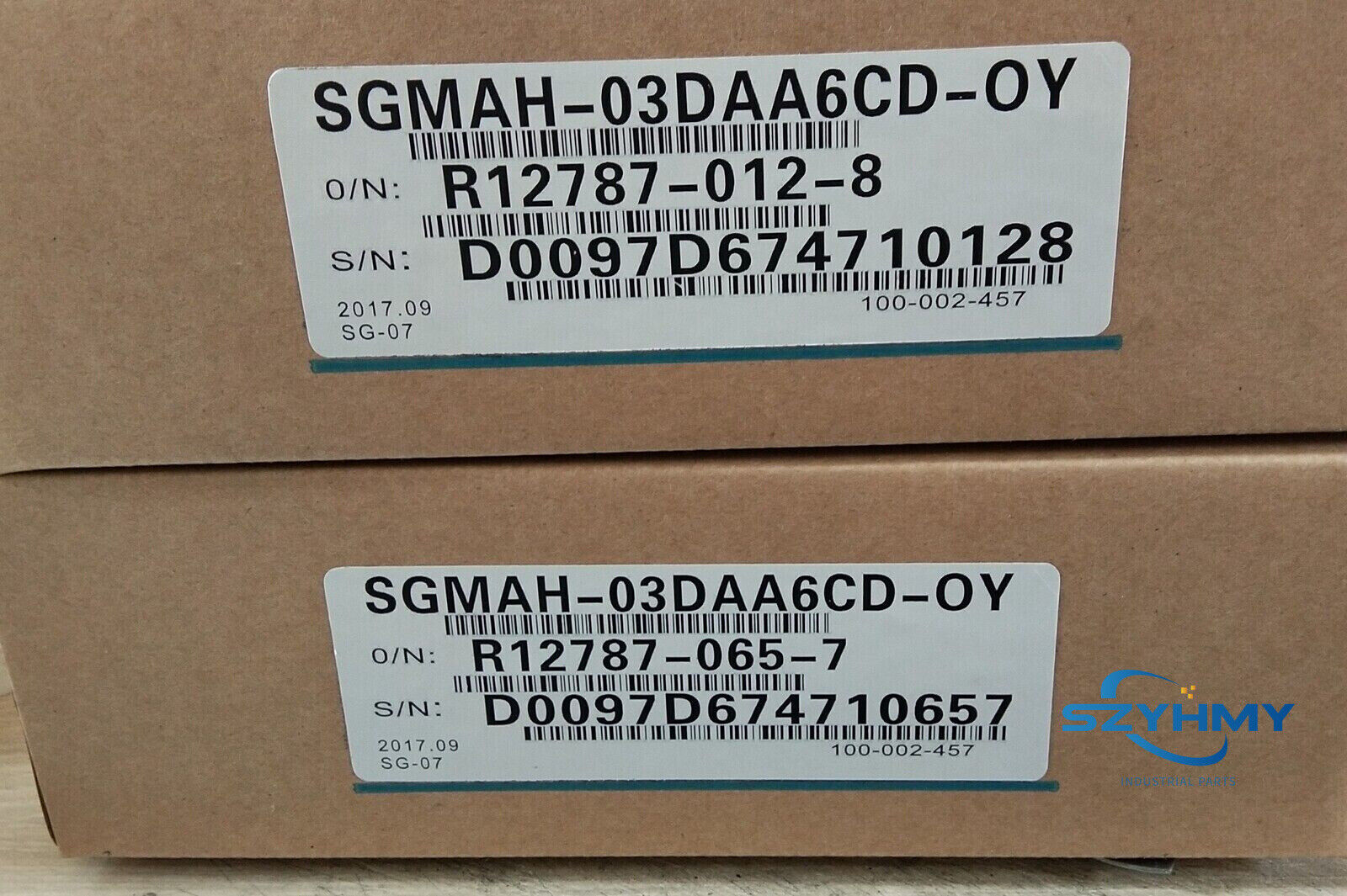 YASKAWA SGMAH-03DAA6CD-OY AC Servo Motor New - YASKAWA