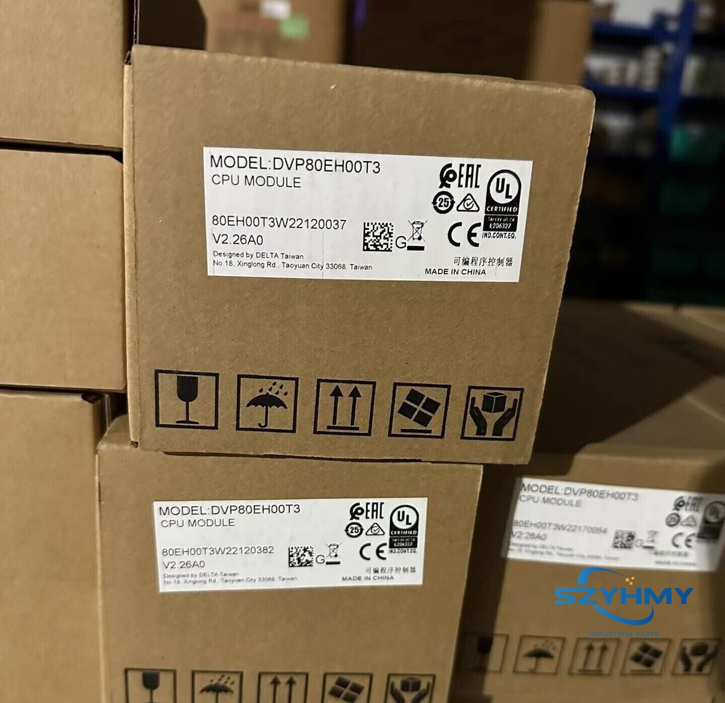 Delta DVP80EH00T3 PLC - 1PC New, Factory Boxed - KOEED
