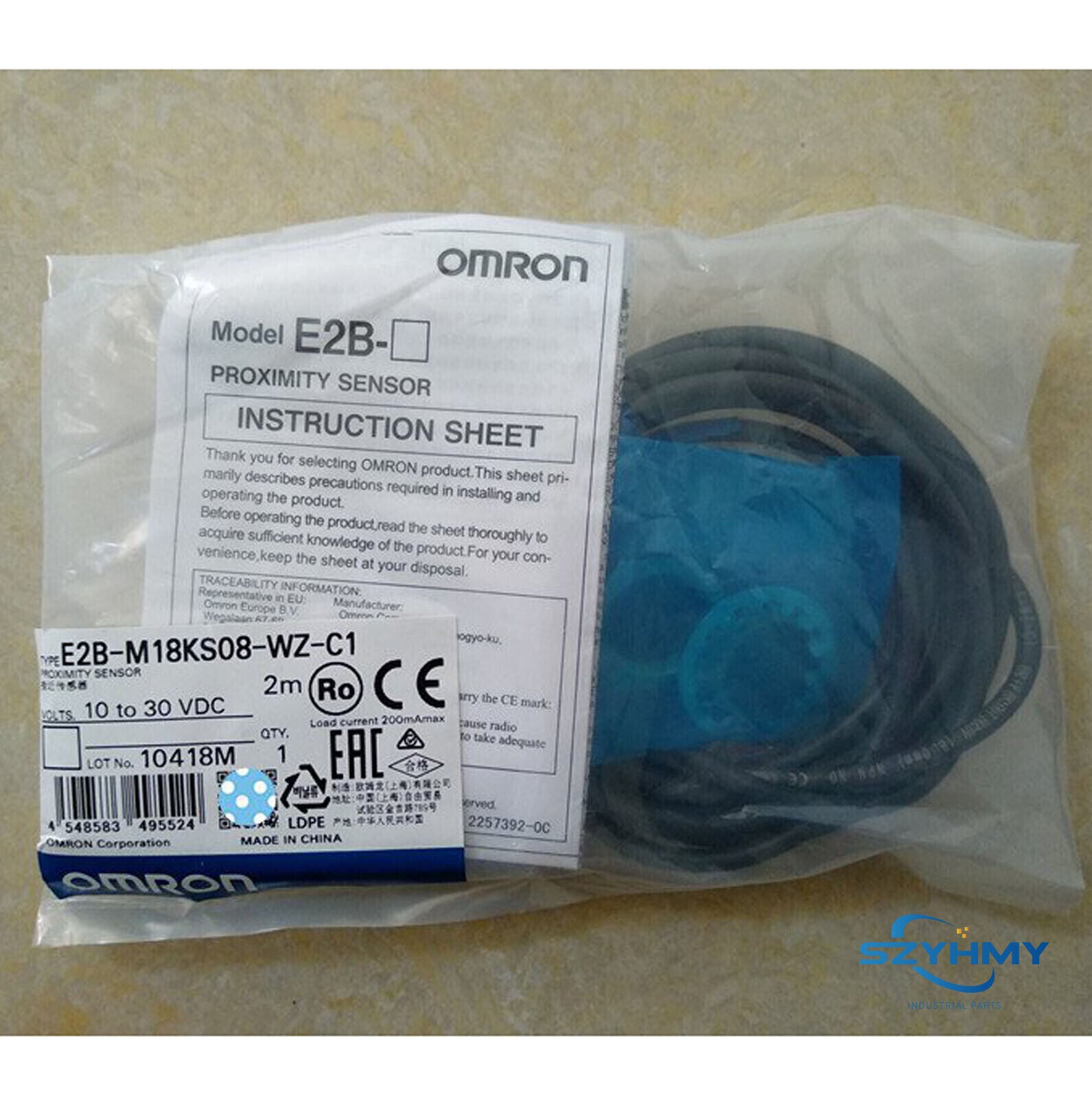Omron E2B-M18KS08-WZ-C1 Proximity Sensor Switch with Cable - KOEED
