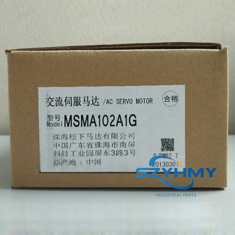 Panasonic MSMA102A1G New Servo Motor - 1 Piece in Box - PANASONIC