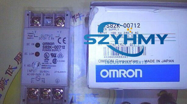 Omron S82K-00712 PLC Module - 1PC New in Box - OMRON