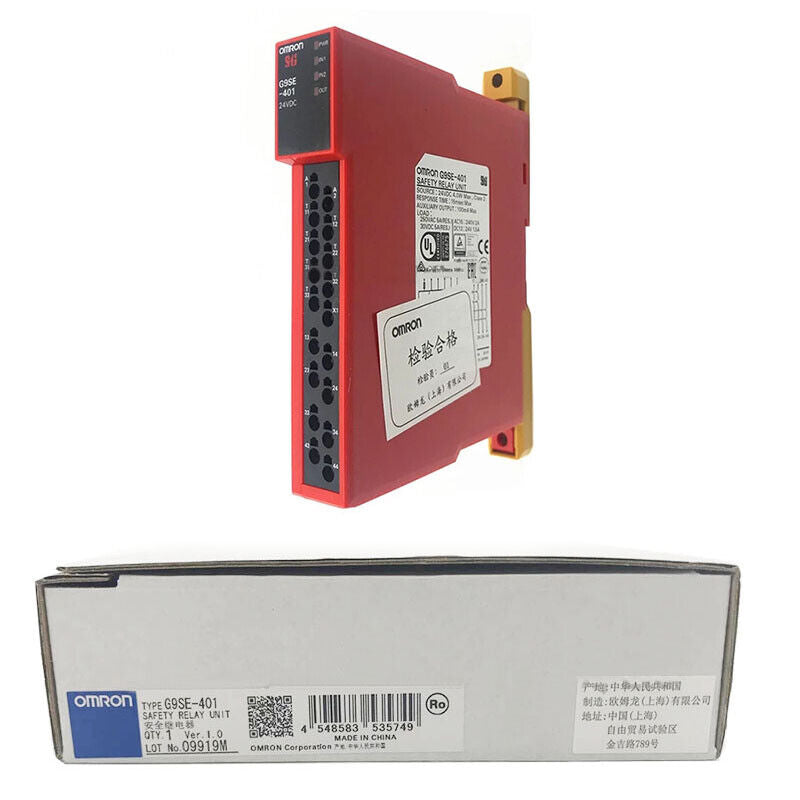 1PC Omron G9SE-401 Safety Relay 24VDC - Reliable Protection - OMRON