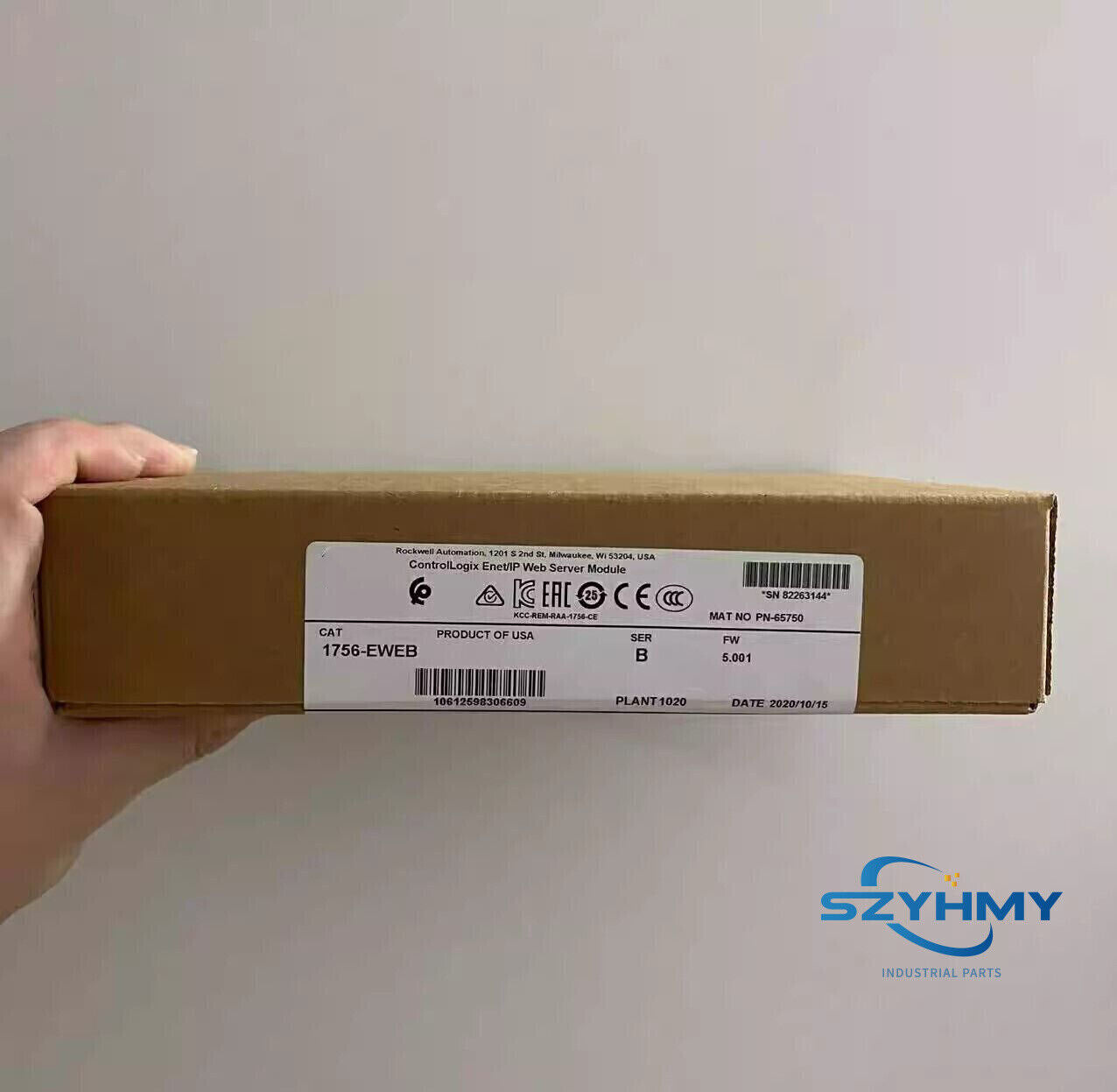 1756-EWEB ControlLogix Ethernet Module - New 1PC - CONTROLLOGIX