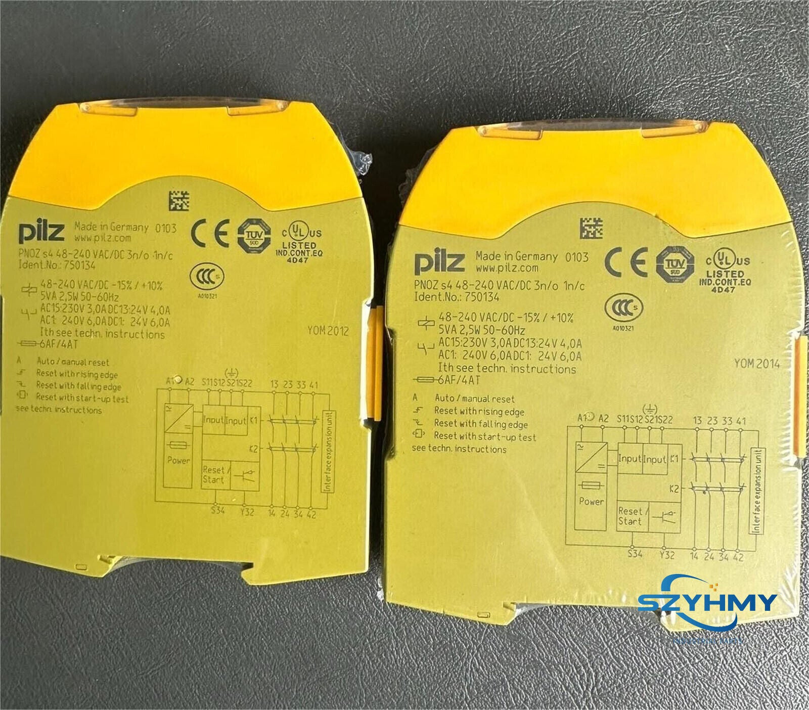 Pilz 750134 PNOZ S4 Safety Relay - 1PC New In Box - PILZ