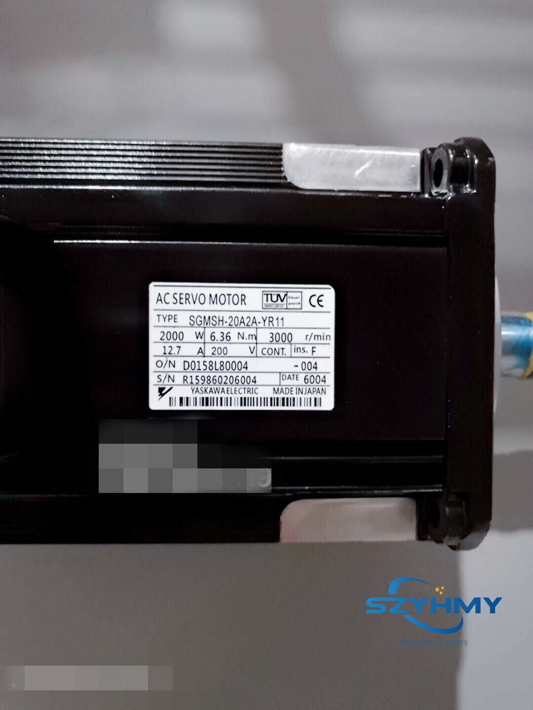 YASKAWA SGMSH-20A2A-YR11 AC Servo Motor New - YASKAWA