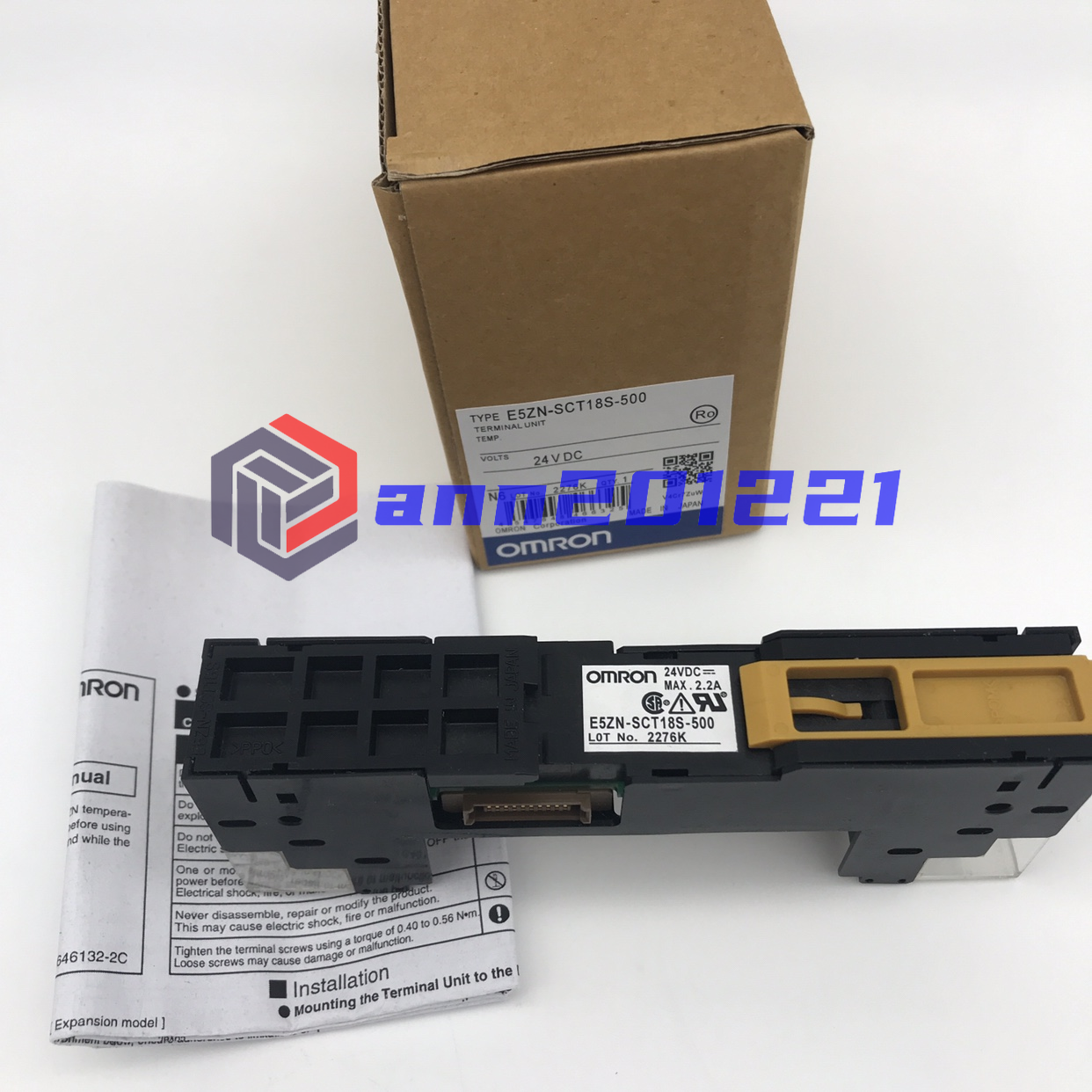 Omron E5ZN-SCT18S-500 Temperature Controller Module - 1PC NEW - OMRON