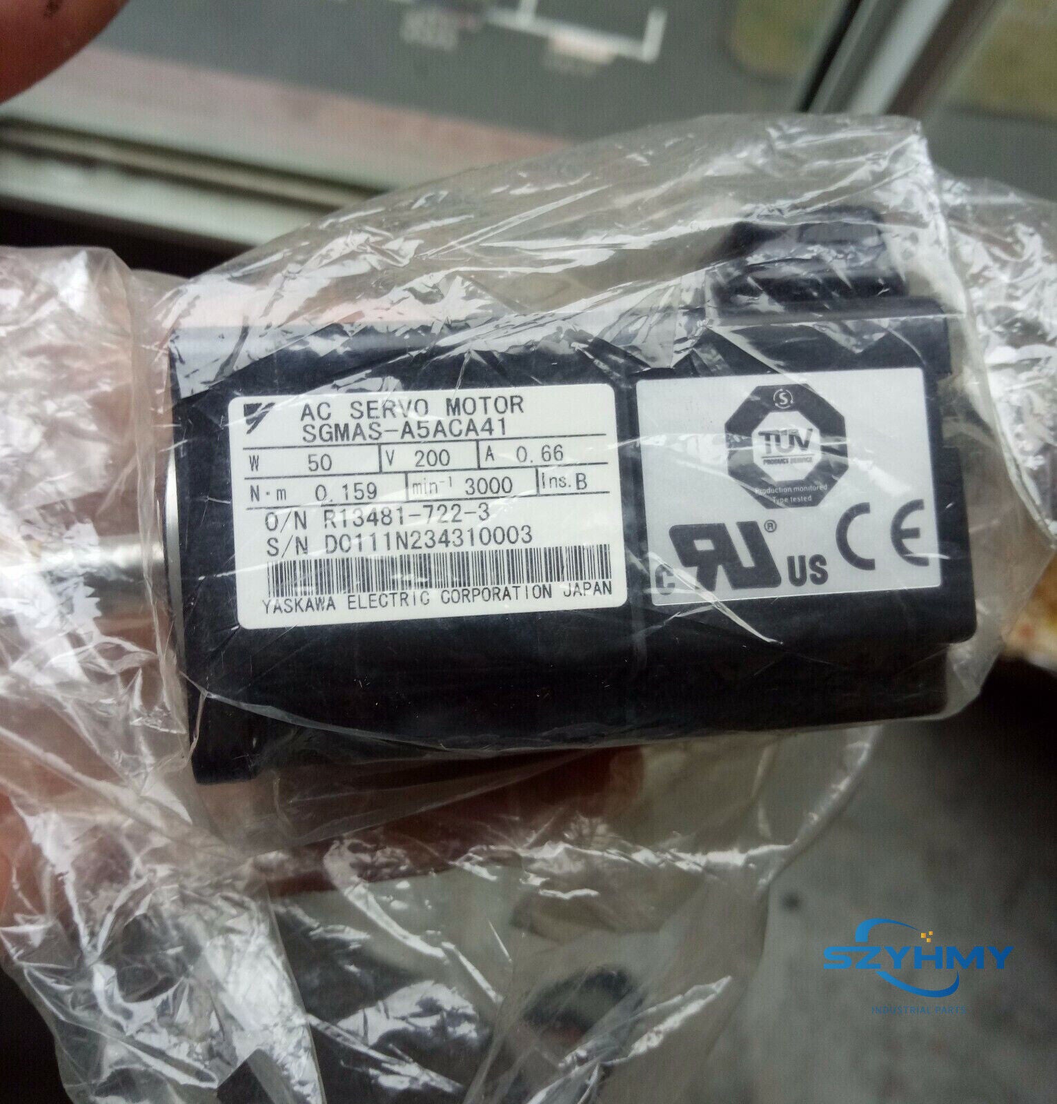 YASKAWA SGMAS-A5ACA41 AC Servo Motor New In Box - YASKAWA