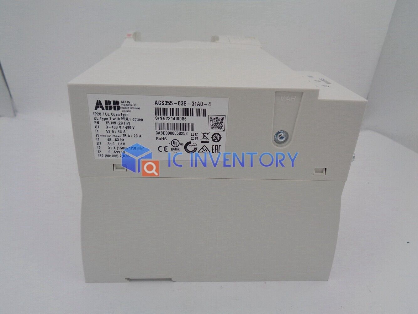 ABB ACS355-03E-31A0-4 Micro Drive Inverter - 1 Piece - ABB