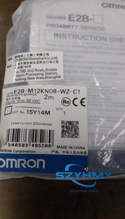 Omron E2B-M12KN08-WZ-C1 Proximity Sensor Switch Cable - New - OMRON
