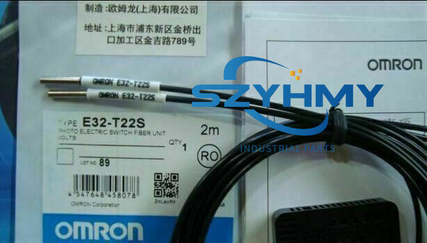 1pcs new omron e32-t22s photoelectric switch fiber unit e32t22s - OMRON