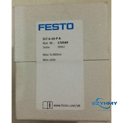 FESTO SLT-6-10-P-A Slide Cylinder - 1PC New, Model 170549 - FESTO