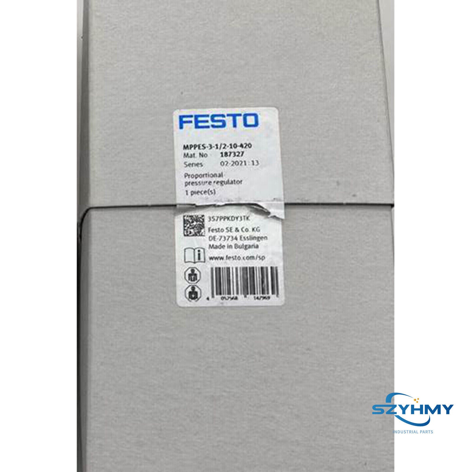FESTO MPPES-3-1/2-10-420 Proportional Valve - 1PC New - FESTO