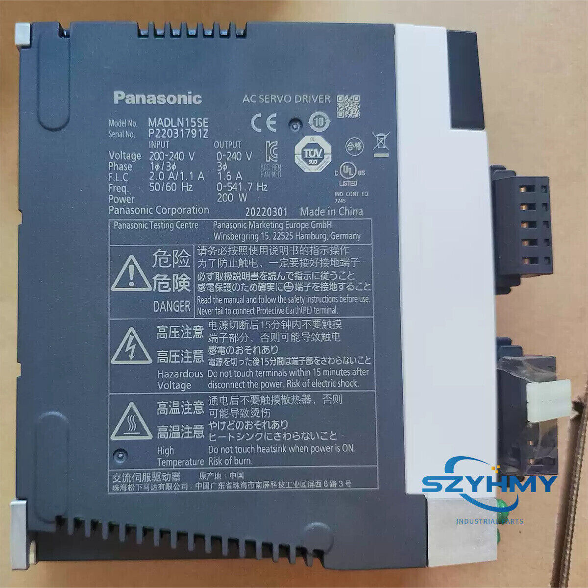 Panasonic MADLN15SE Servo Drive - 1PCS New Model - PANASONIC