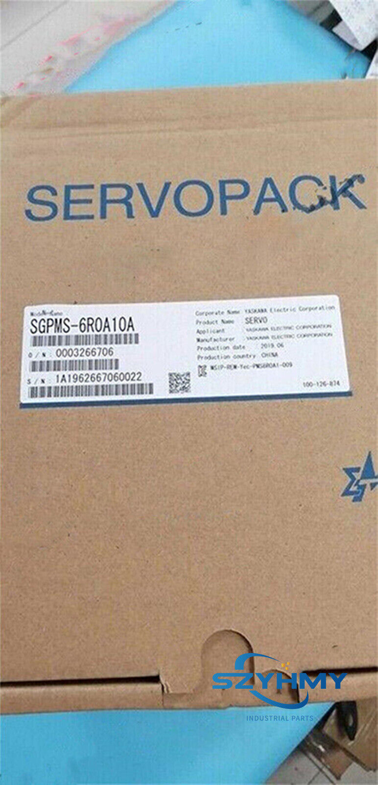 Yaskawa SGPMS-6R0A10A Servo Drive - High Performance & Reliability - YASKAWA