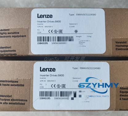 Lenze E84AVSCE2224SB0 Inverter - 1PC New in Box - LENZE