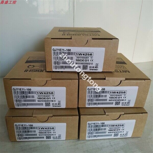 Mitsubishi PLC QJ71E71-100 Communication Module - MITSUBISHI
