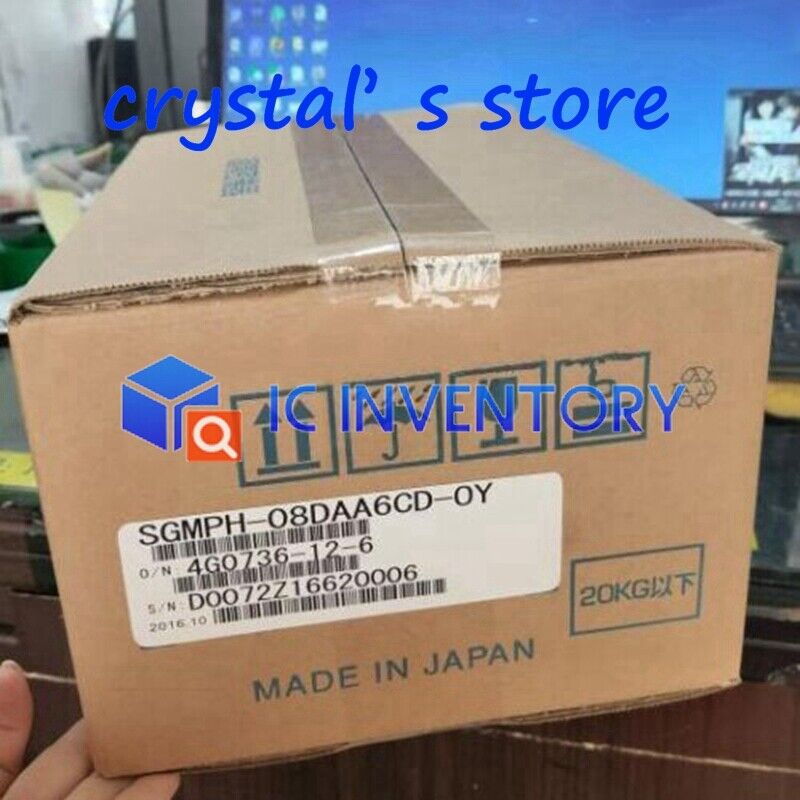 Yaskawa SGMPH-08DAA6CD-OY Servo Motor - New in Box - YASKAWA