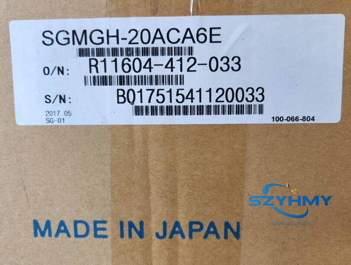 Yaskawa SGMGH-20ACA6E Servo Motor - High Precision Performance - YASKAWA