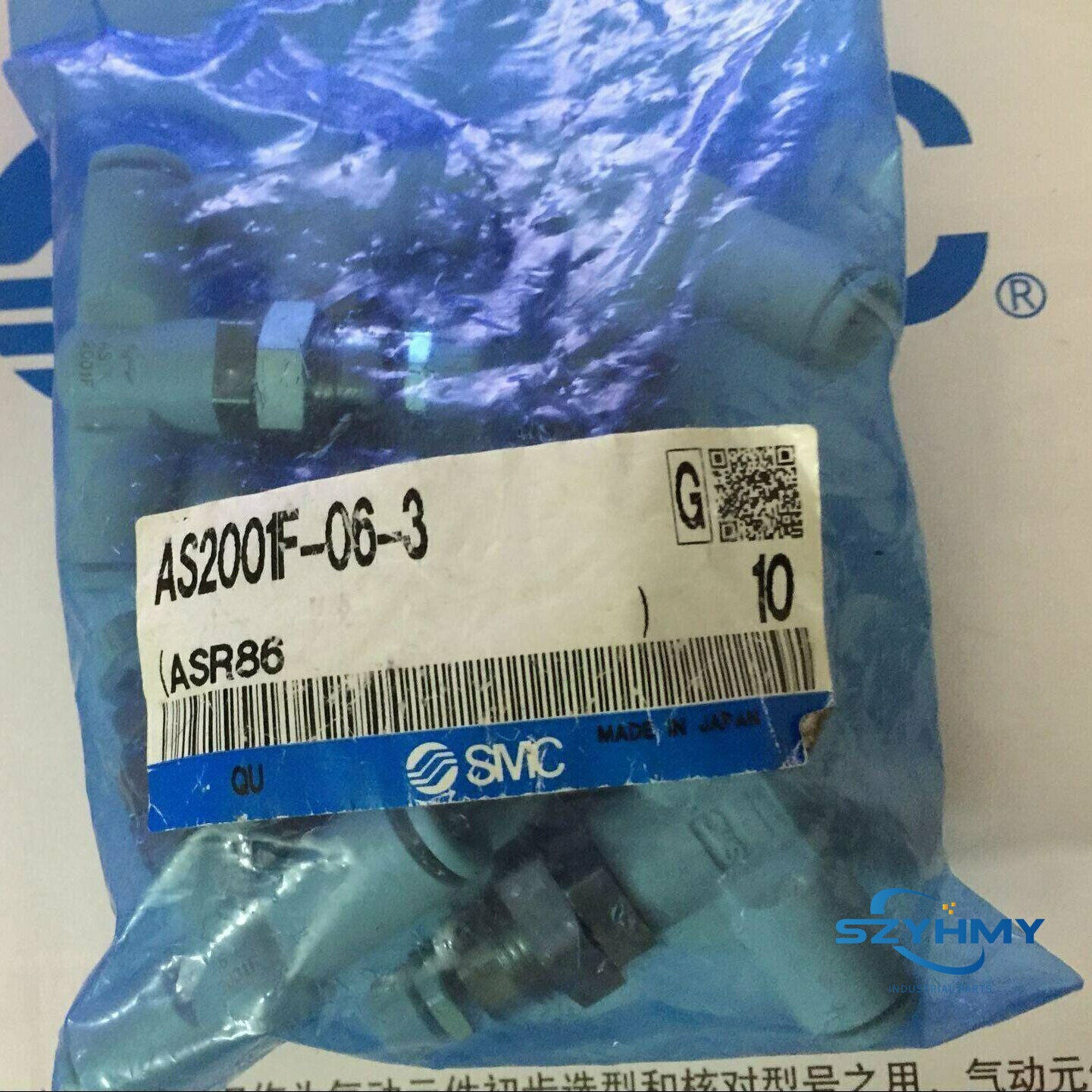 10PC SMC AS2001F-06-3 Control Valve Fittings - SMC