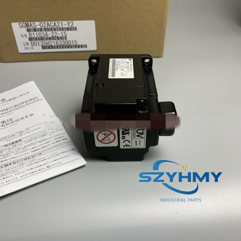 YASKAWA SGMAS-02ACA21-Y2 Servo Motor New Condition - YASKAWA