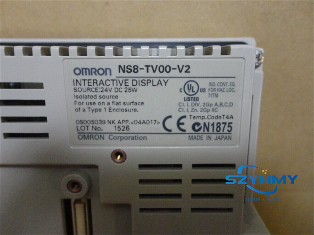 OMRON NS8-TV00-V2 Touch Panel HMI New In Box - OMRON