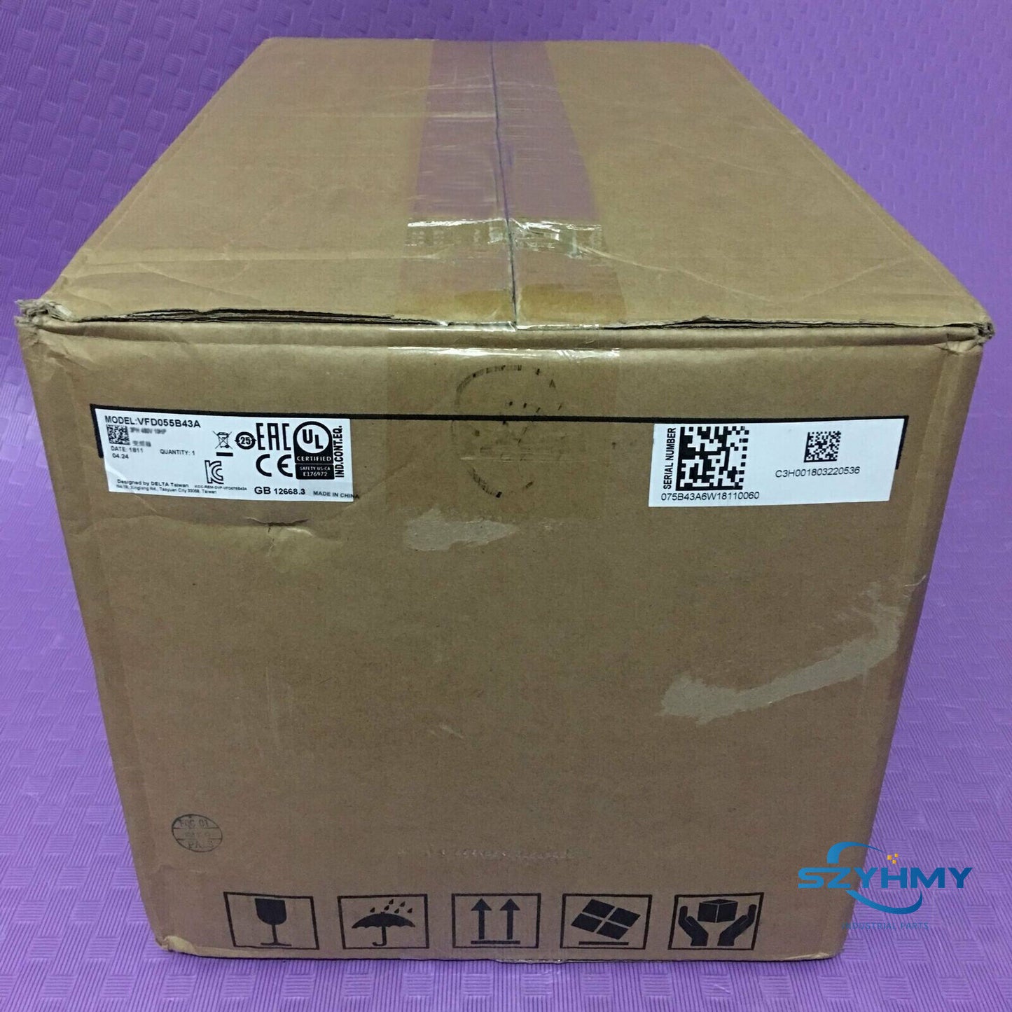 Delta VFD055B43A 5.5KW Inverter 380V - New in Box - DELTA