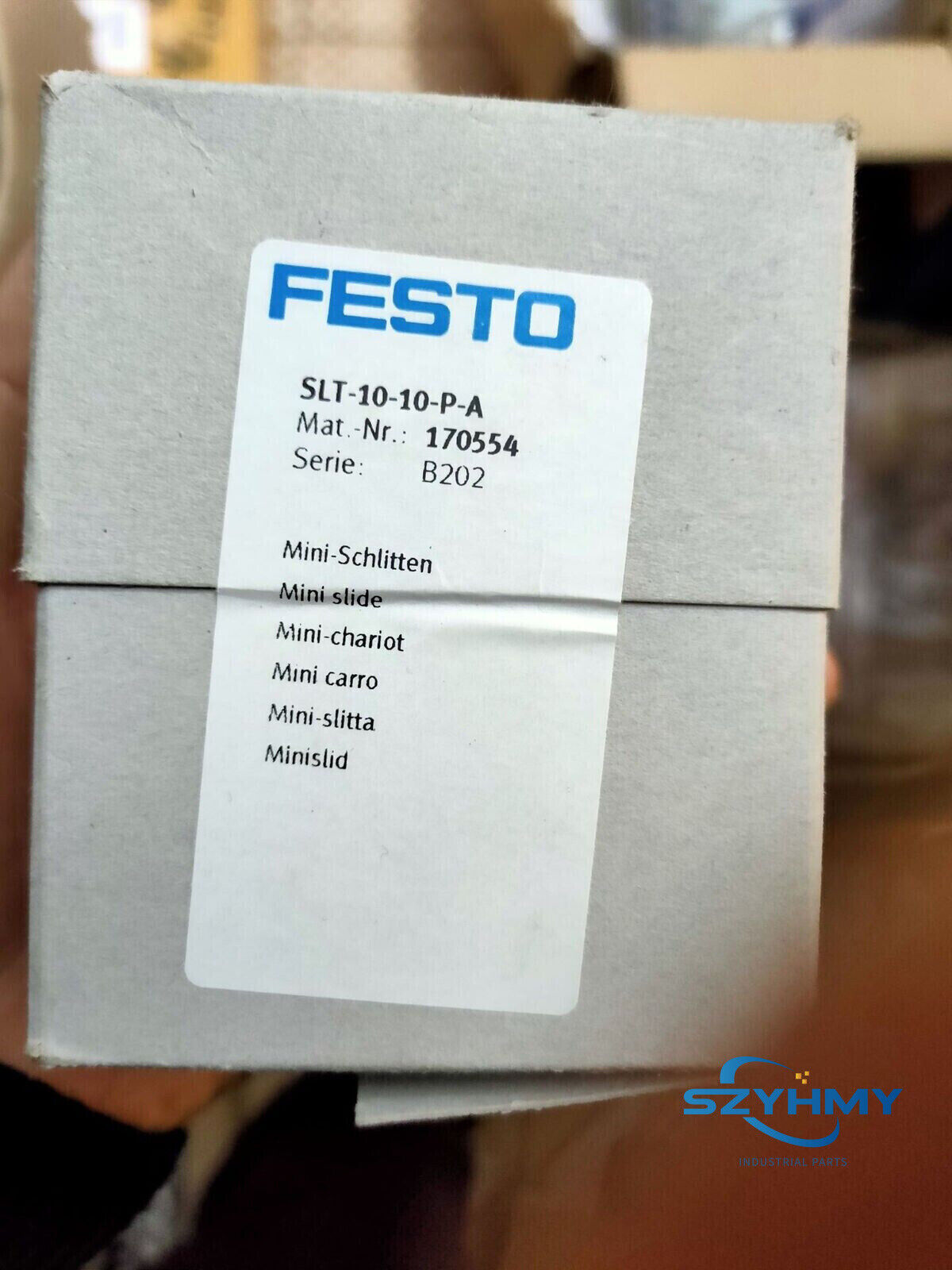 FESTO SLT-10-10-P-A 170554 Slider Cylinder - 1PC New - FESTO