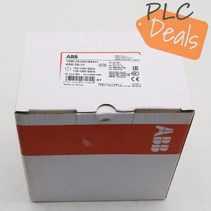 ABB A50-30-11 Contactor 110-115V 50Hz / 115-120V 60Hz - ABB