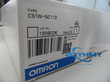 OMRON CS1W-NC113 PLC - New In Box - Reliable Automation Control - OMRON